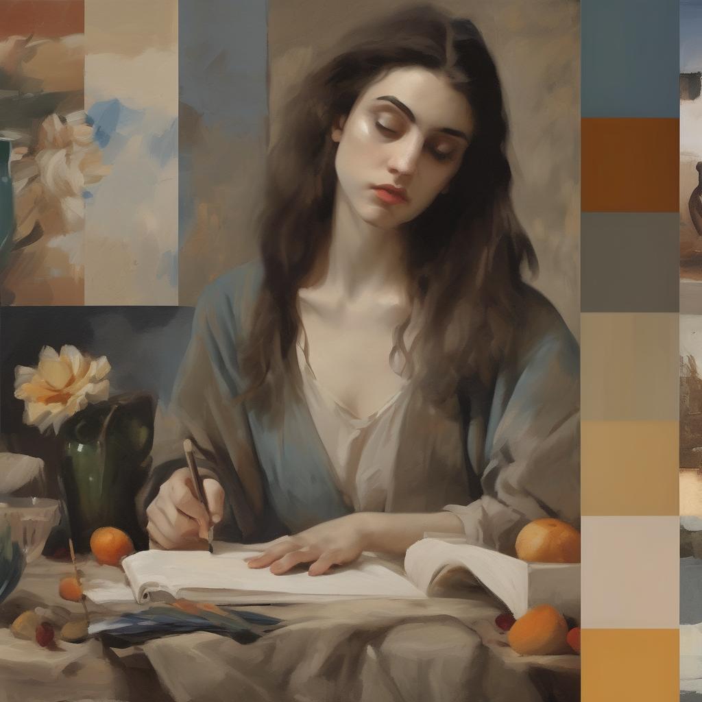 Η εξέλιξη του στυλ και των τεχνικών του ζωγραφικής