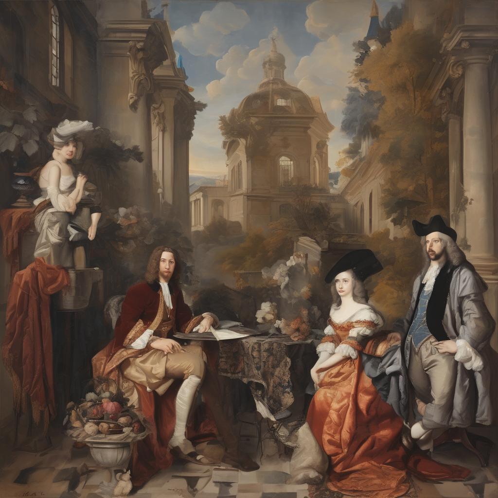 Το Ζωηρό Πορτρέτο του Jacques II BAILLY