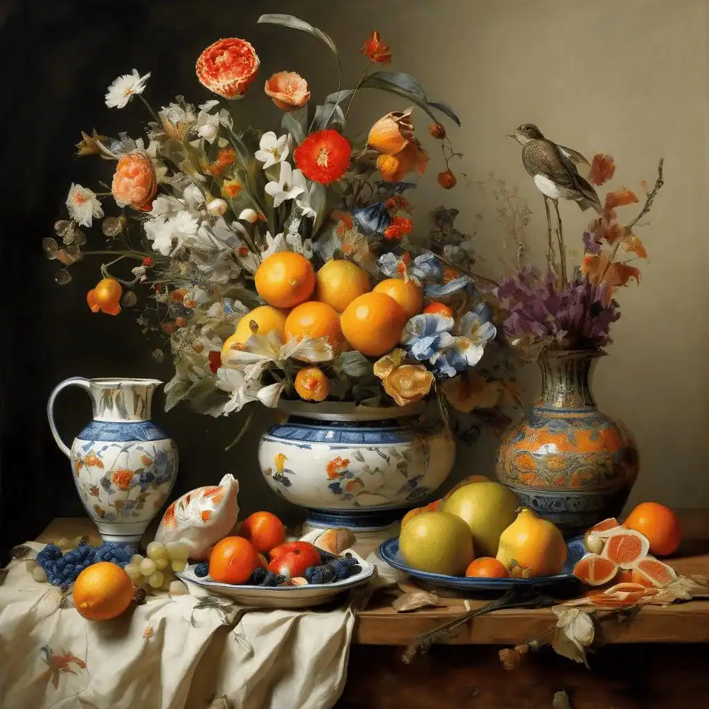 Still Life of Fish – Marevna (Marie Vorobieff)