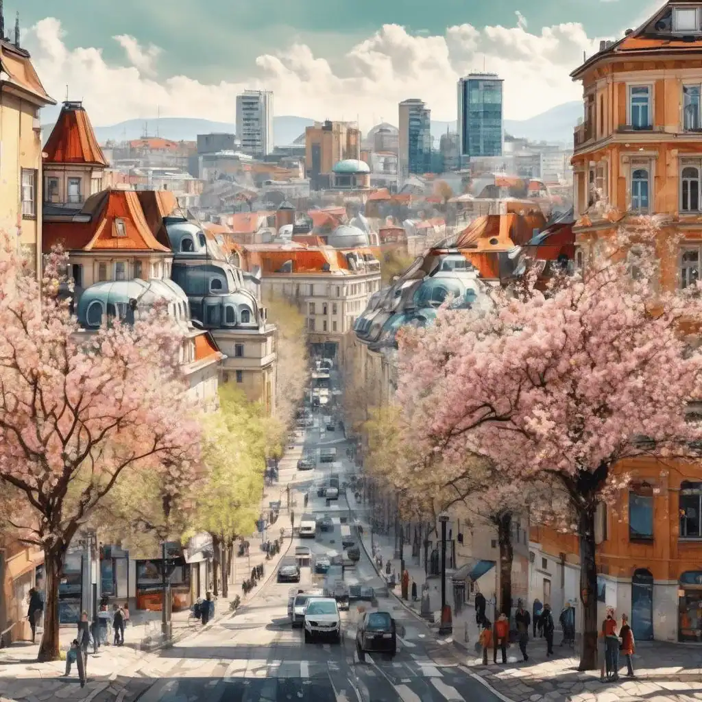 Spring in Sofia – Dora Boneva