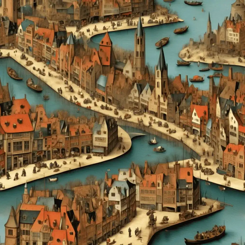 River – Pieter Brueghel the Younger