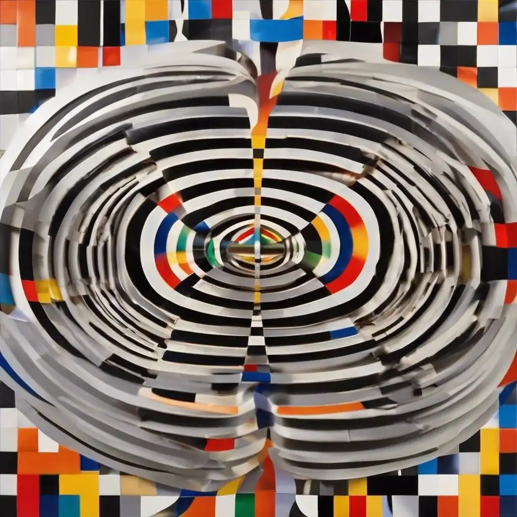 Grand oeil cosmique – Yaacov Agam